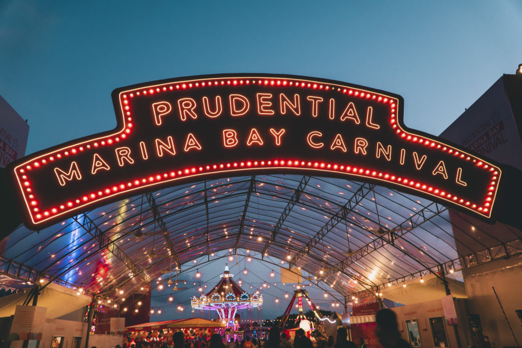 Prudential Marina Bay Carnival Entrance