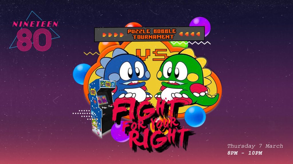 Nineteen80_Fight For Your Right_Puzzle Bobble
