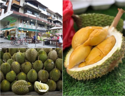 Durian Stalls In Singapore