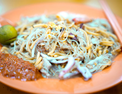 Yi Ji Fried Hokkien Prawn Mee Singapore Supper