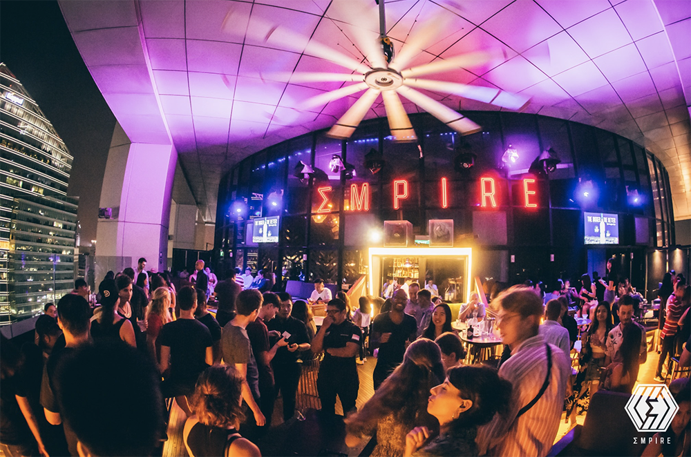 Best Clubs in Singapore: Empire Sky Lounge