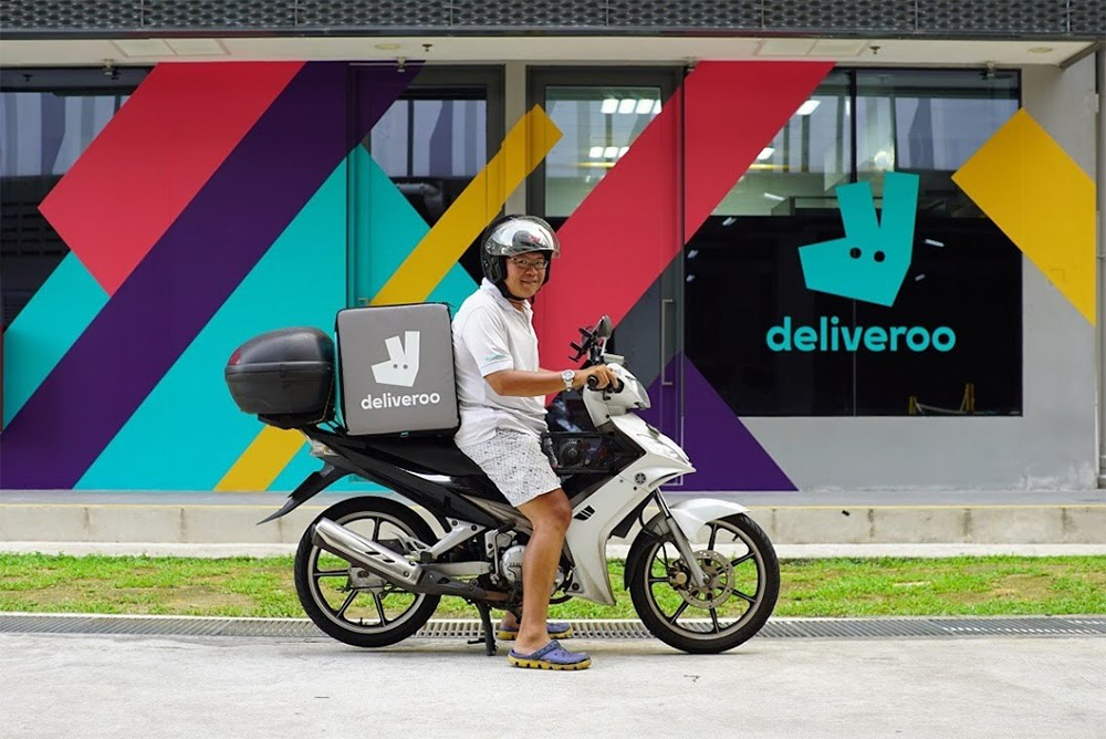 Covid 19 Deliveroo Contactless Delivery