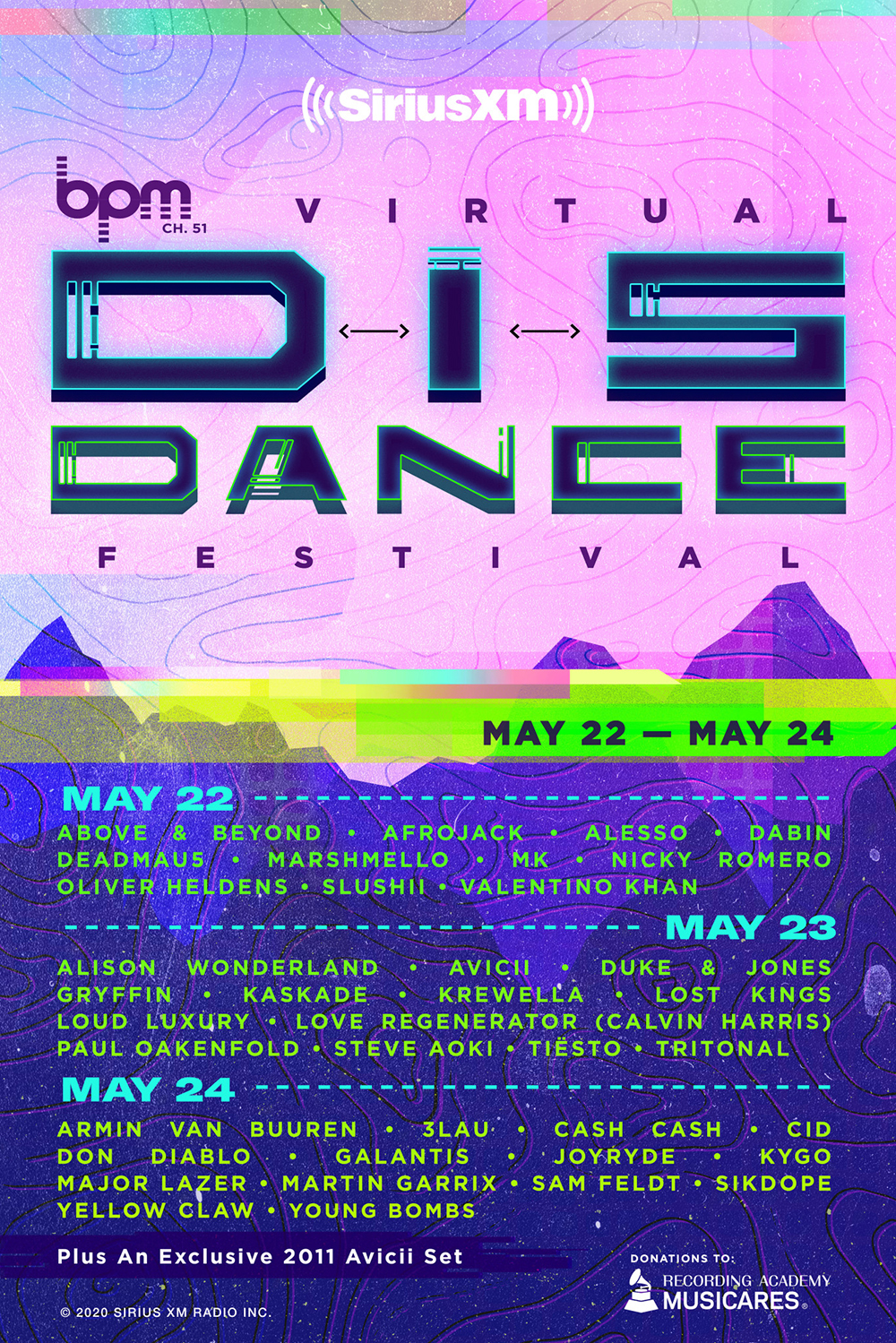 Virtual DisDance Lineup