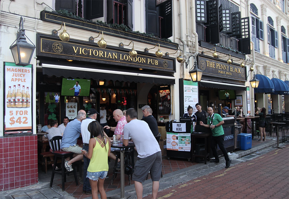 The Penny Black British Pub Singapore