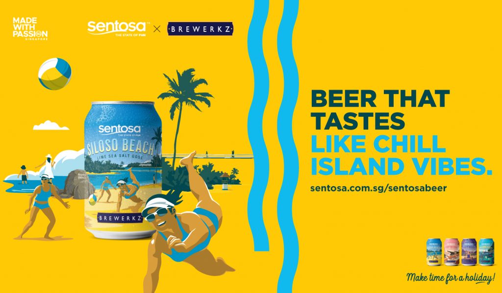 Siloso Beach Beer
