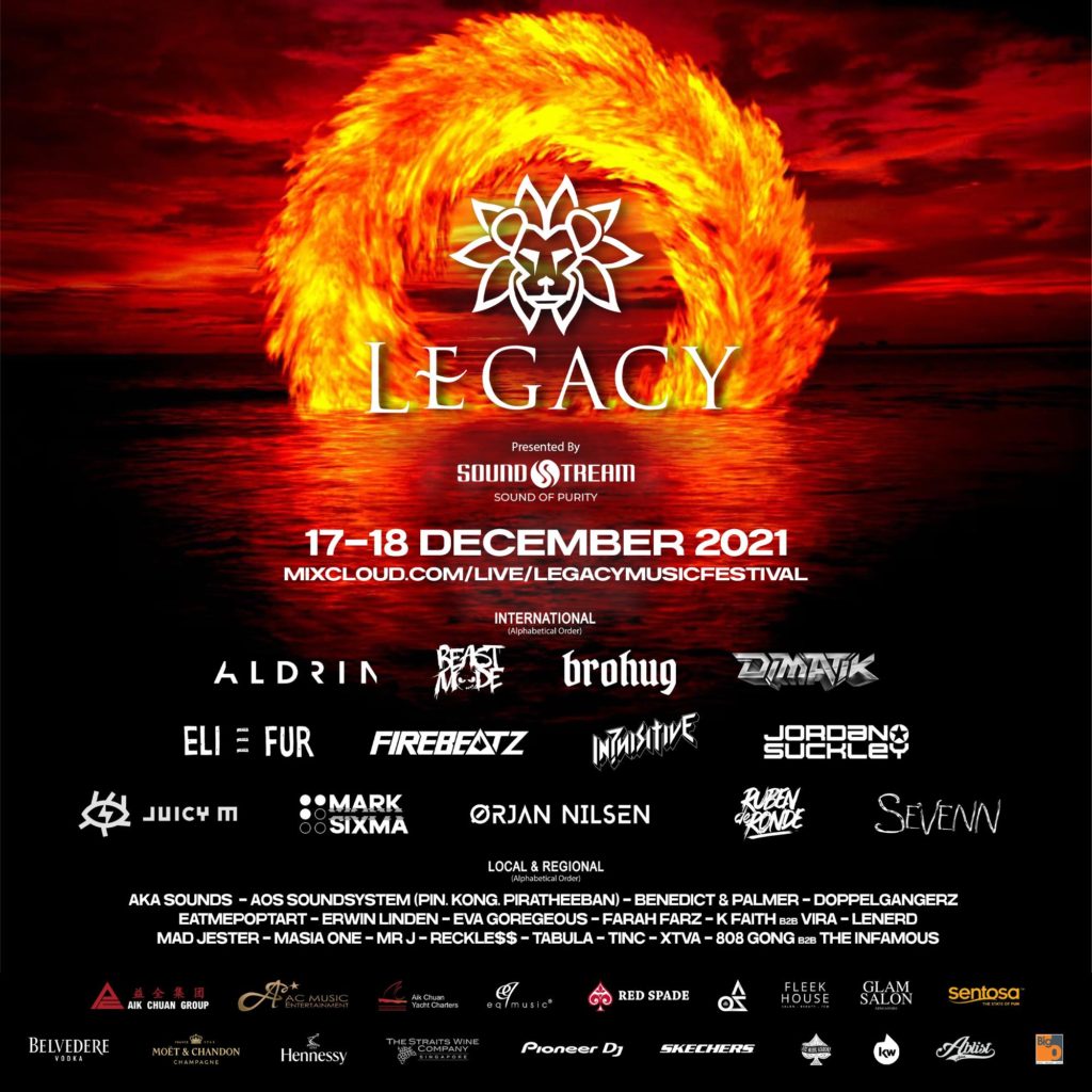 Singapore: Virtual Legacy Music Festival Returns (17-18 Dec 2021)