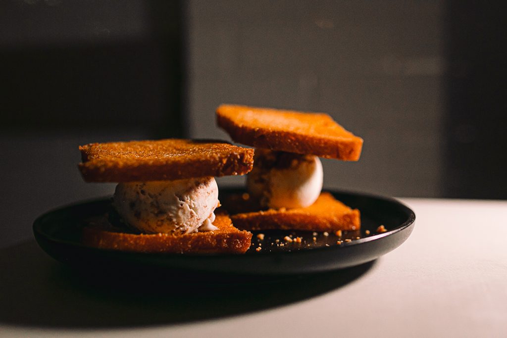 Nutmeg & Clove Ice-Cream Sandwich