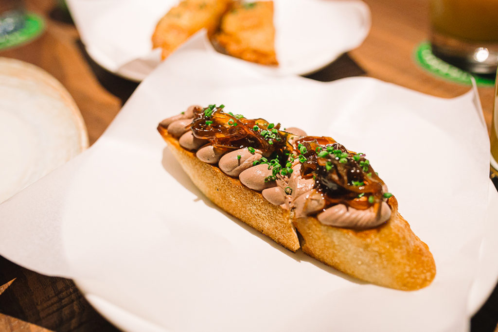 Chicken Liver Toast Sugarhall