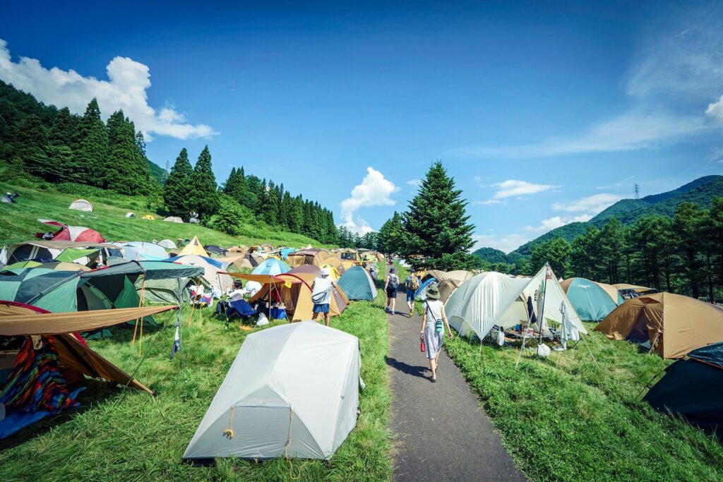 Fuji-Rock-Festival-Campsite