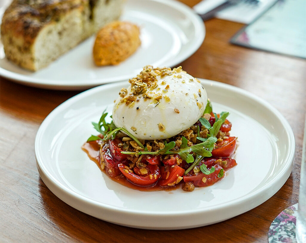 caffe fernet burrata