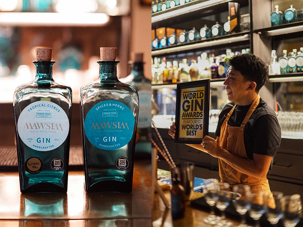 mawsim distillery bar cambodian gin