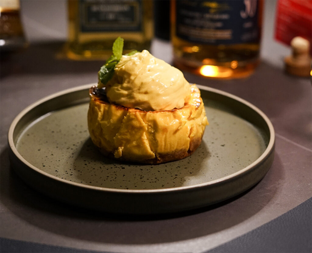 FOC x Signature Reserve Mango Burnt Basque Cheesecake