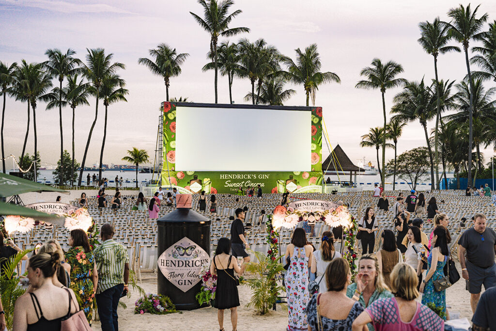 Hendrick's Sunset Cinema Tanjong Beach Club