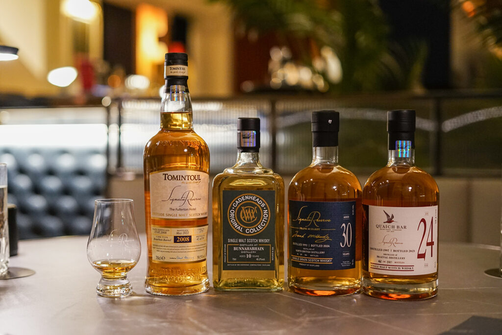 Signature Reserve Fullerton Hotel Frank McHardy Whisky