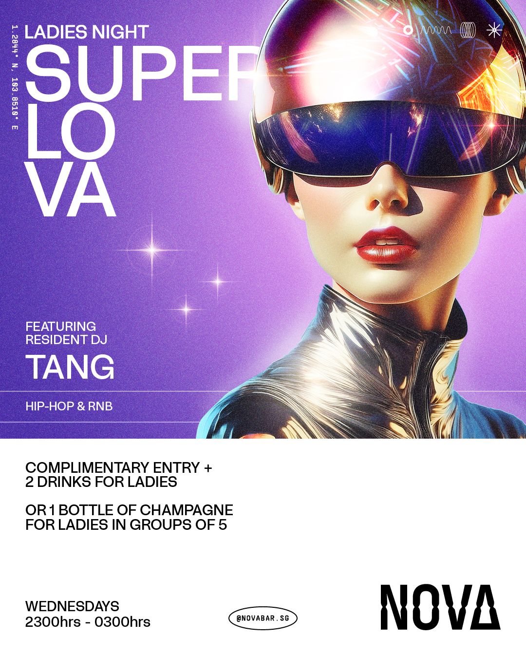 Nova Bar Singapore Ladies Night Promotion