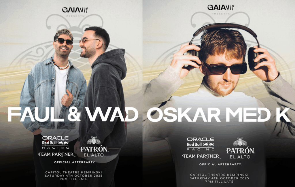 DJ FAUL and WAD_DJ OSKAR MED K_GAIAVIP F1_Singapore