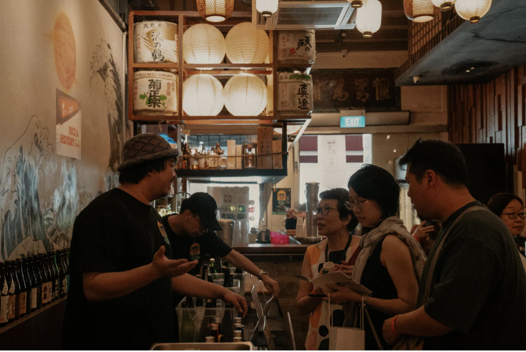 SAKE SAKE Group-Mirai Sake Hall-Singapore