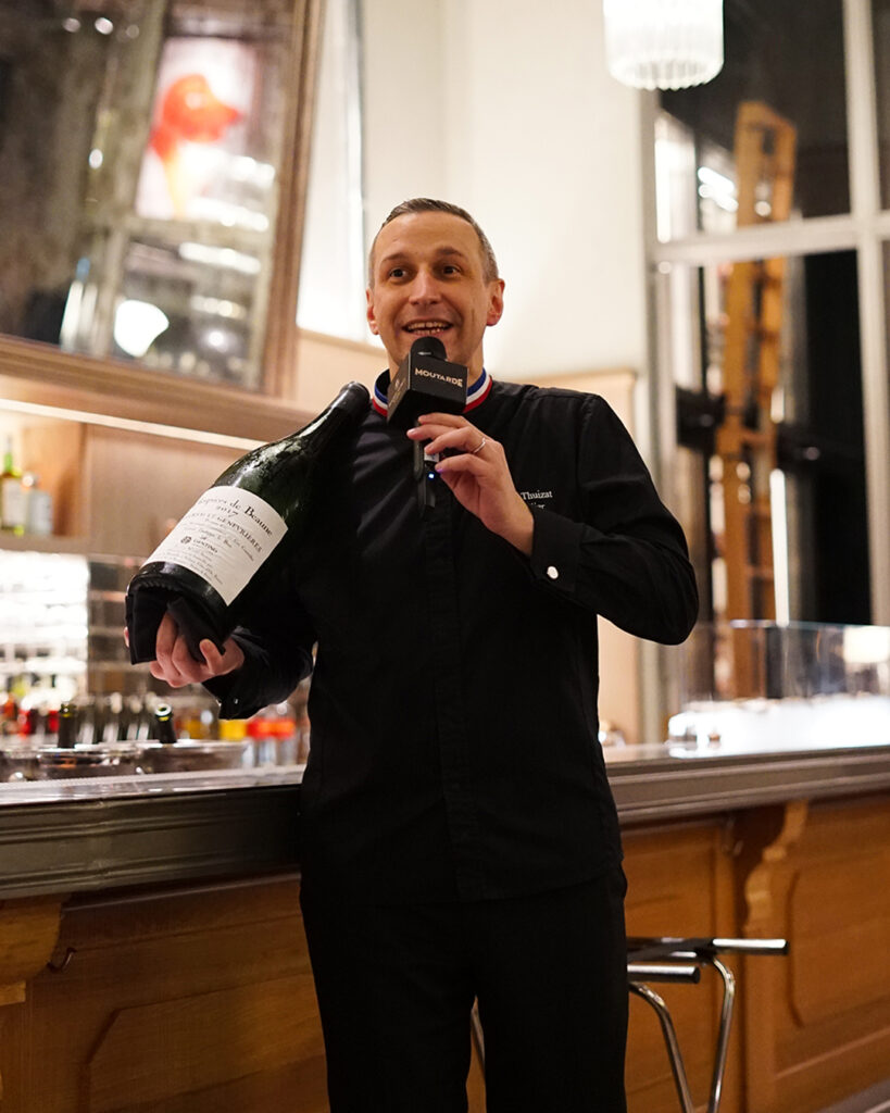 Sommelier Xavier Thuizat